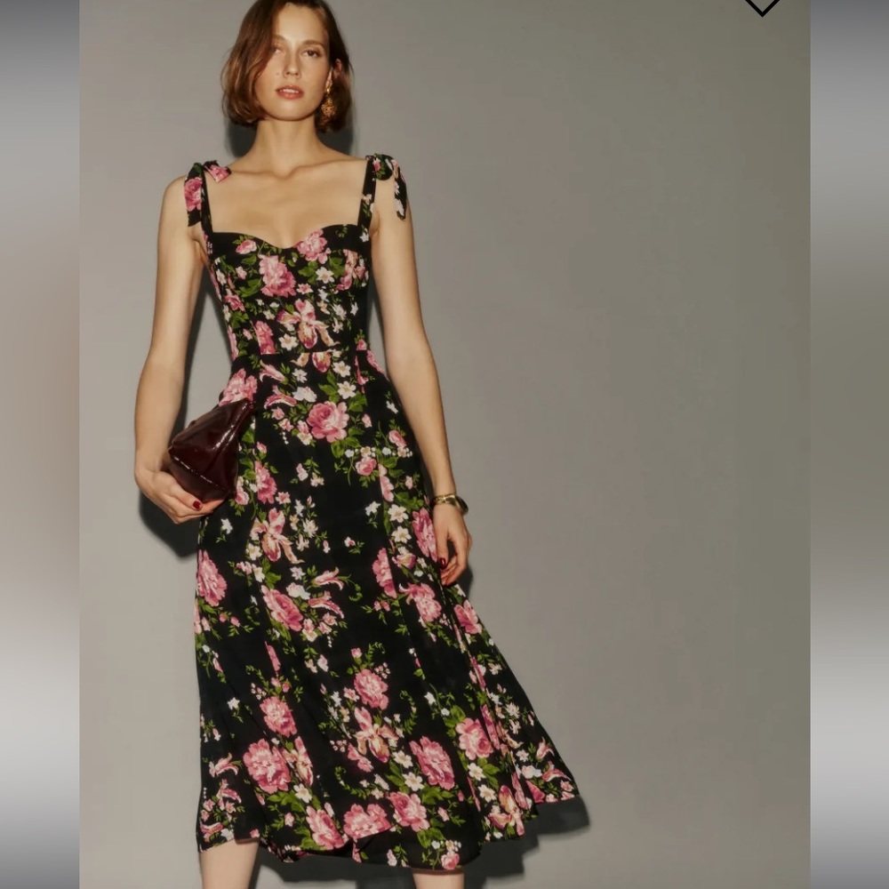 Reformation Nadira Dress, Malia SIZE 4 - worn once (sold out online!)